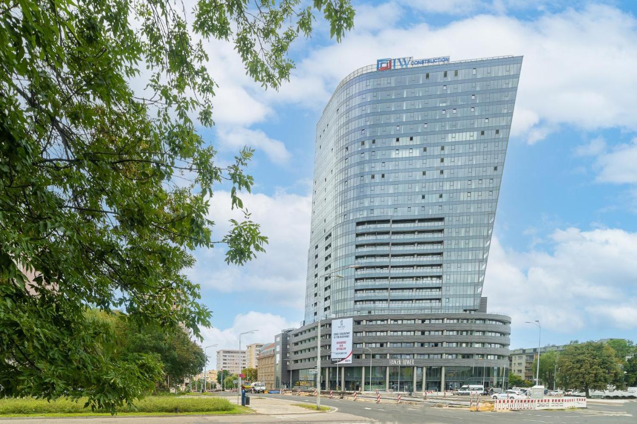 Comfy Apartments 4-5Th Floor Hanza Tower - Sauna & Pool Szczecin Ngoại thất bức ảnh