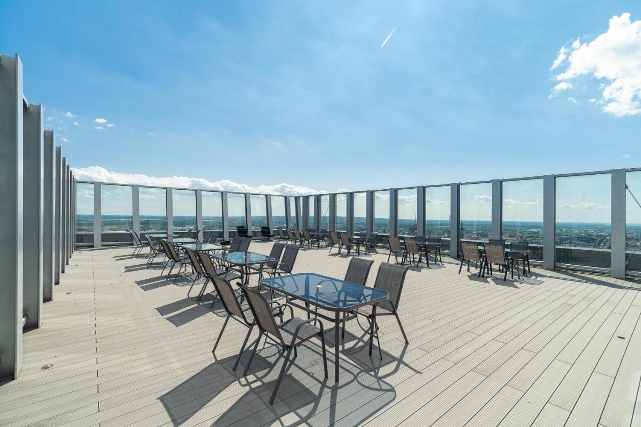 Comfy Apartments 4-5Th Floor Hanza Tower - Sauna & Pool Szczecin Ngoại thất bức ảnh