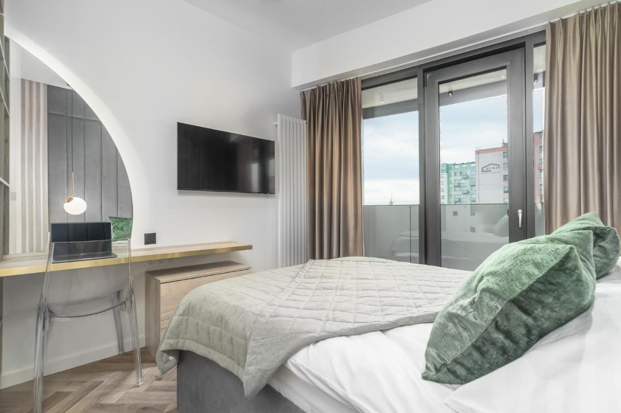 Comfy Apartments 4-5Th Floor Hanza Tower - Sauna & Pool Szczecin Ngoại thất bức ảnh
